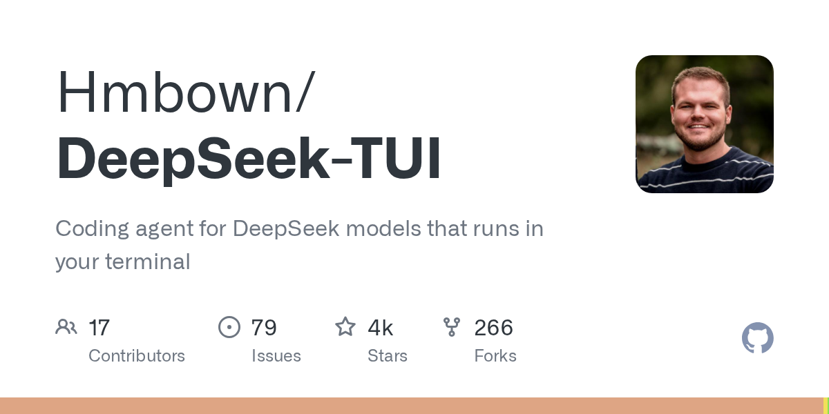 DeepSeek-TUI 项目预览图