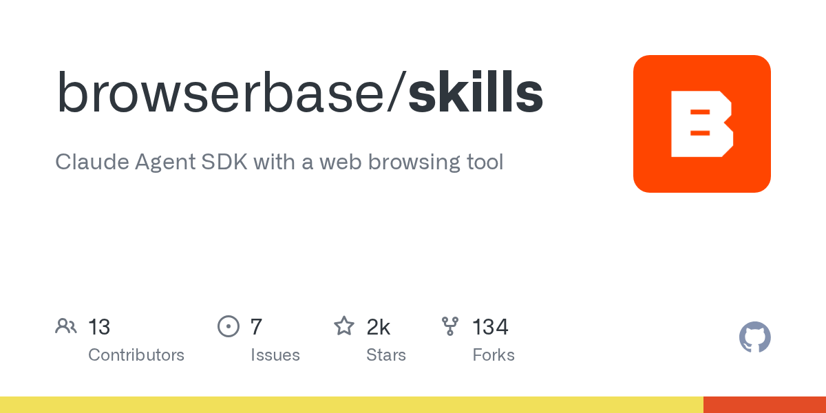 Browserbase Skills 项目预览图